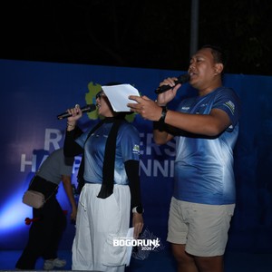 Race photo from BOGORUN 2026