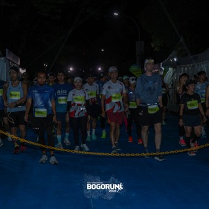 Race photo from BOGORUN 2026