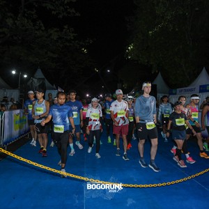 Race photo from BOGORUN 2026