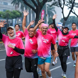 Race photo from SMARTFREN RUN 2026 VIBES