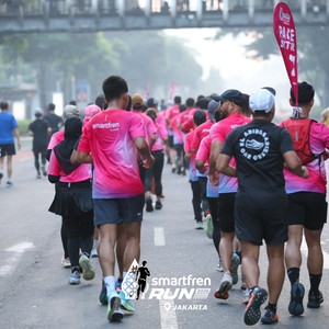 Race photo from SMARTFREN RUN 2026 VIBES