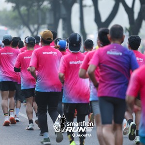Race photo from SMARTFREN RUN 2026 VIBES