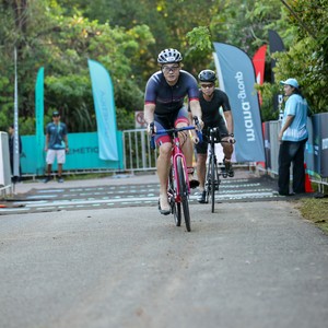 Race photo from Belitung Multisport Festival