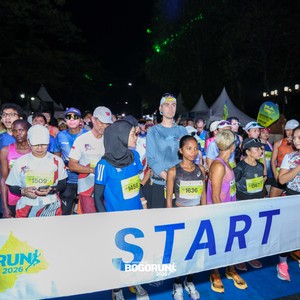 Race photo from BOGORUN 2026
