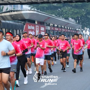 Race photo from SMARTFREN RUN 2026 VIBES