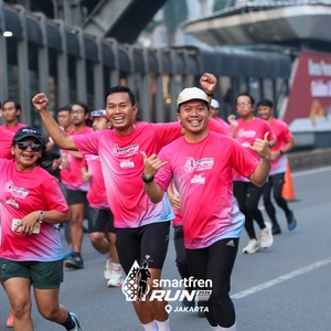 Race photo from SMARTFREN RUN 2026 VIBES