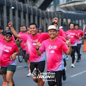 Race photo from SMARTFREN RUN 2026 VIBES