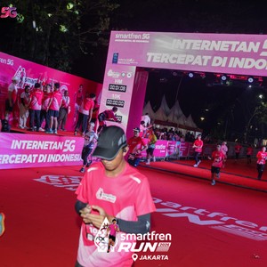 Race photo from SMARTFREN RUN 2026