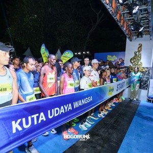 Race photo from BOGORUN 2026