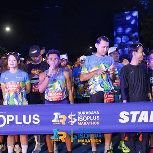 Race photo from SURABAYA ISOPLUS MARATHON 2026