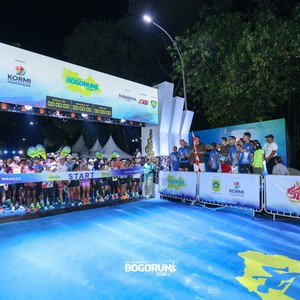 Race photo from BOGORUN 2026