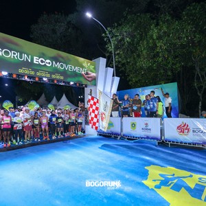 Race photo from BOGORUN 2026