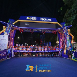 Race photo from SURABAYA ISOPLUS MARATHON 2026