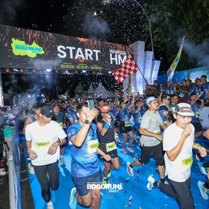 Race photo from BOGORUN 2026