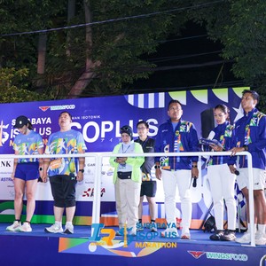 Race photo from SURABAYA ISOPLUS MARATHON 2026