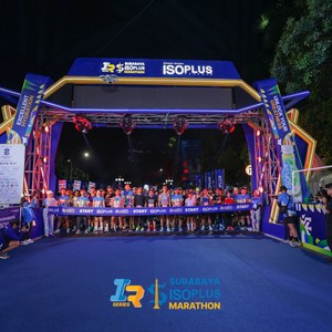 Race photo from SURABAYA ISOPLUS MARATHON 2026