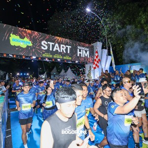Race photo from BOGORUN 2026