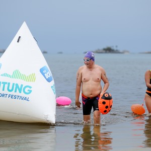 Race photo from Belitung Multisport Festival