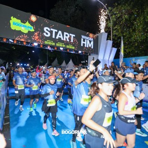 Race photo from BOGORUN 2026