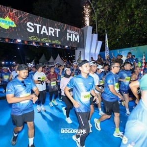 Race photo from BOGORUN 2026