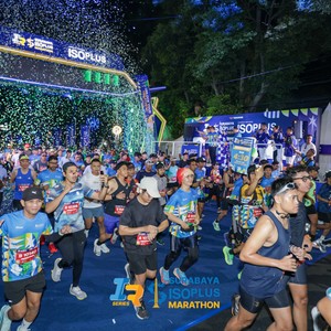 Race photo from SURABAYA ISOPLUS MARATHON 2026