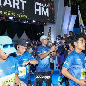 Race photo from BOGORUN 2026