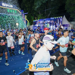 Race photo from SURABAYA ISOPLUS MARATHON 2026
