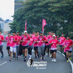 Race photo from SMARTFREN RUN 2026 VIBES