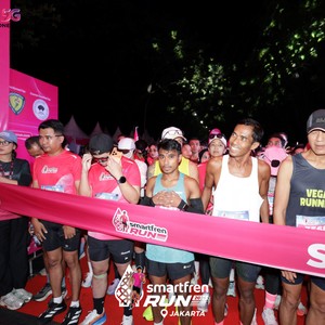 Race photo from SMARTFREN RUN 2026
