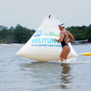 Race photo from Belitung Multisport Festival