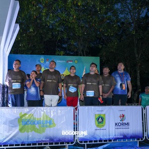 Race photo from BOGORUN 2026