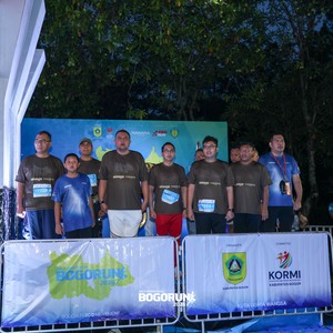 Race photo from BOGORUN 2026