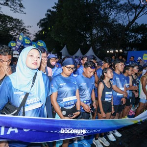 Race photo from BOGORUN 2026