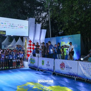 Race photo from BOGORUN 2026