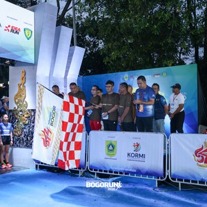 Race photo from BOGORUN 2026