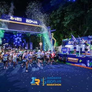 Race photo from SURABAYA ISOPLUS MARATHON 2026