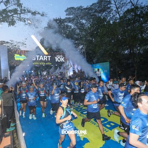 Race photo from BOGORUN 2026
