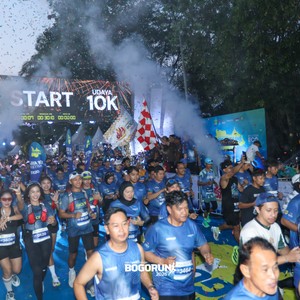 Race photo from BOGORUN 2026