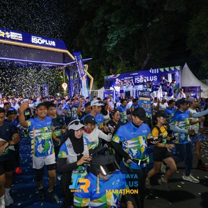 Race photo from SURABAYA ISOPLUS MARATHON 2026