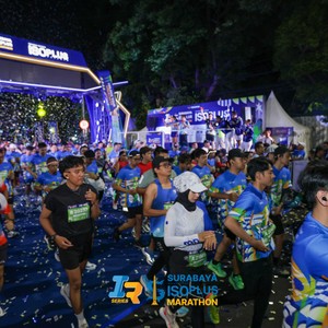 Race photo from SURABAYA ISOPLUS MARATHON 2026