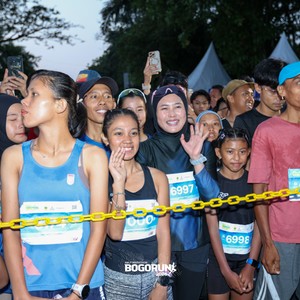 Race photo from BOGORUN 2026