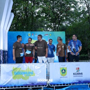 Race photo from BOGORUN 2026