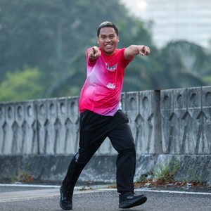 Race photo from SMARTFREN RUN 2026 VIBES