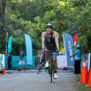 Race photo from Belitung Multisport Festival
