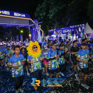 Race photo from SURABAYA ISOPLUS MARATHON 2026