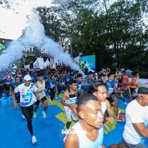 Race photo from BOGORUN 2026