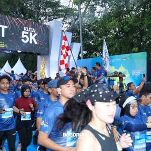 Race photo from BOGORUN 2026