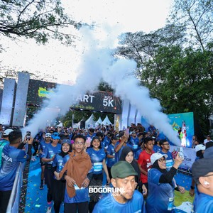 Race photo from BOGORUN 2026