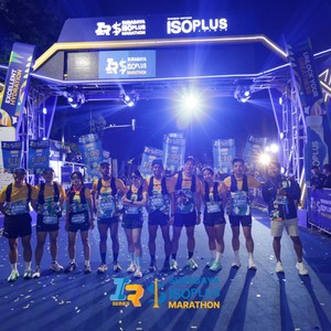 Race photo from SURABAYA ISOPLUS MARATHON 2026