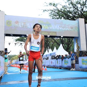 Race photo from BOGORUN 2026